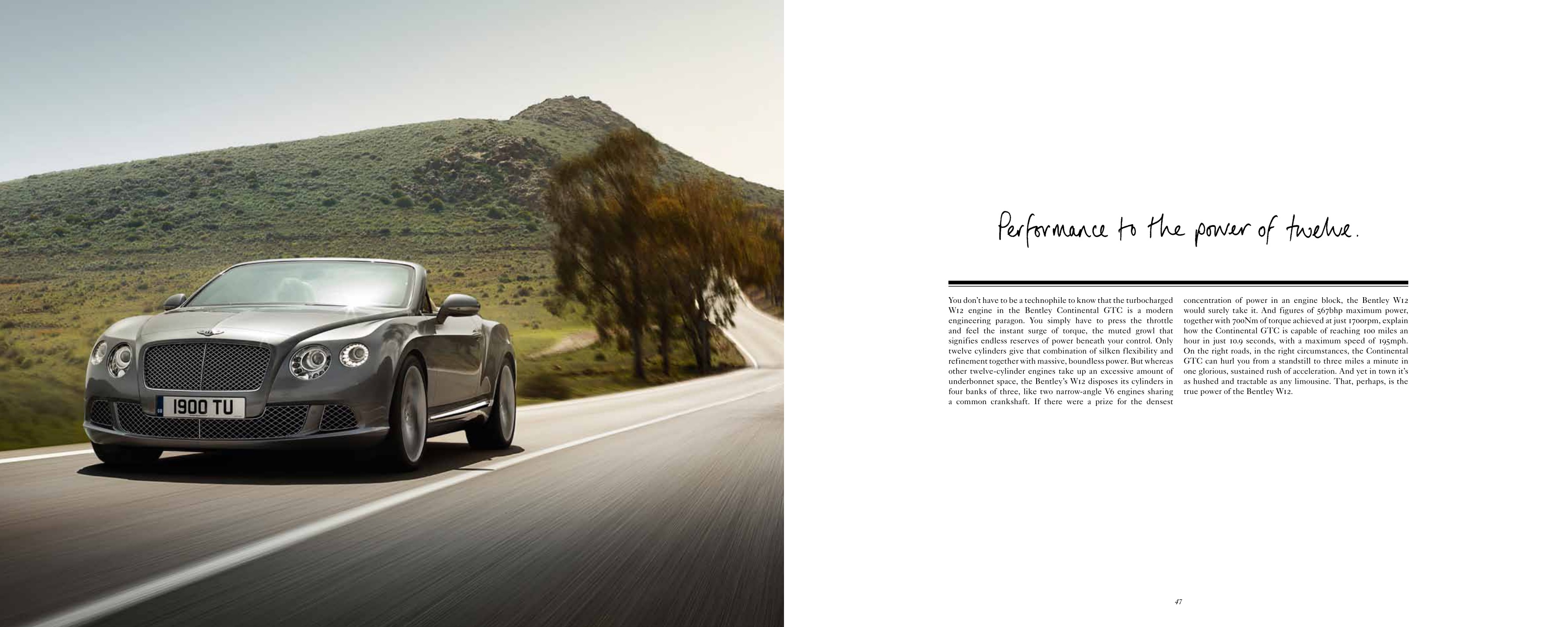 2012 Bentley Continental GTC Brochure Page 27